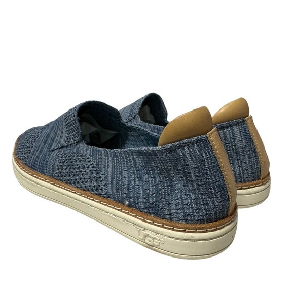 UGG Sammy Knit Slip-on Sneakers Womens 10 Heather Blue Comfort Loafers 1092779 - Picture 12 of 15